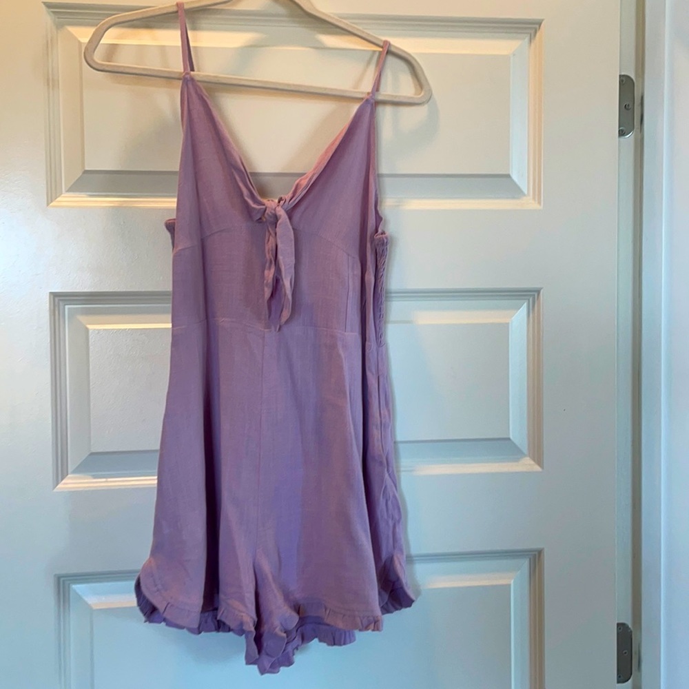 Lavender Romper size M (6)